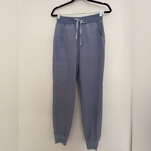 Figs Blue/Gray Scrub Joggers